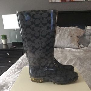 Coach Rain boots